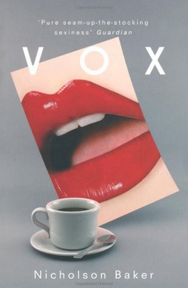 Book cover for Vox (1992)
