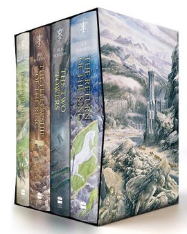 Book cover for The Lord of The Rings and the Hobbit