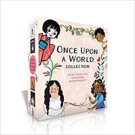 Book cover for Once Upon a World Collection: Snow White; Cinderella; Rapunzel; The Princess and the Pea