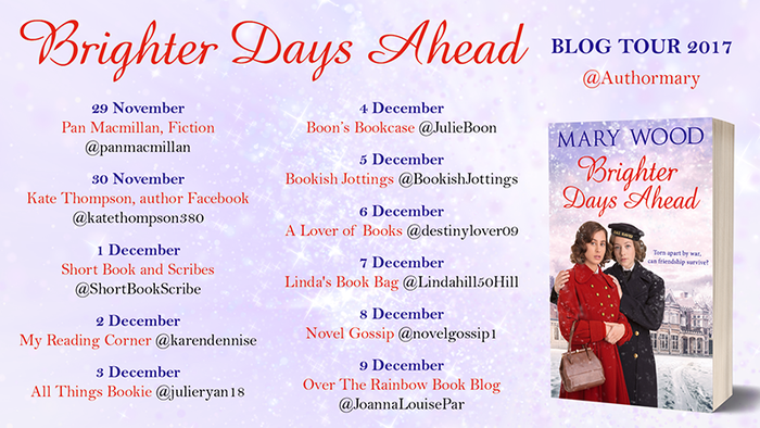 Brighter Days Ahead by Mary Wood blog book tour 2017 digital flyer