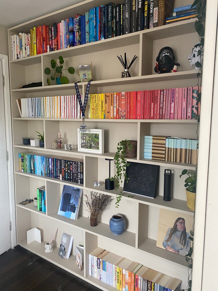 Stella's bookshelves