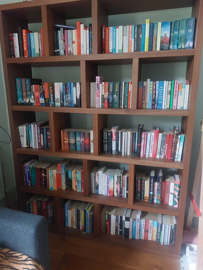 Ellen's bookshelves