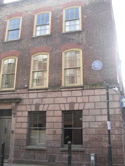 Anna Maria Garthwaite's house in Princelet Street