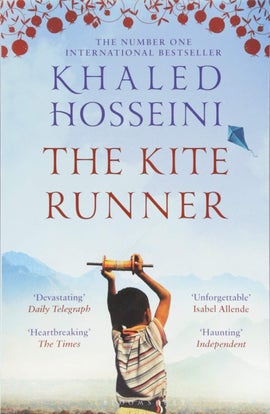 Book cover for The Kite Runner