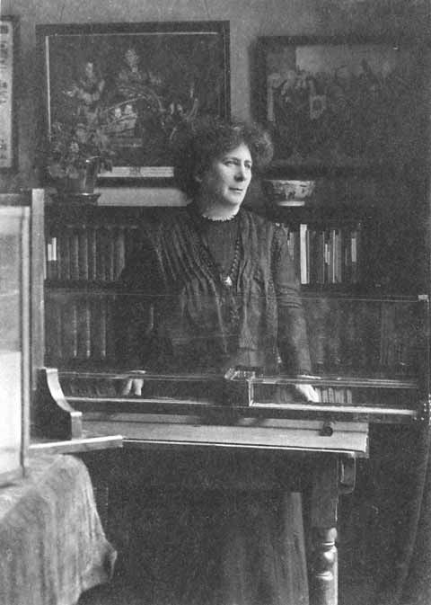 Black and white photograph of Hertha Ayrton