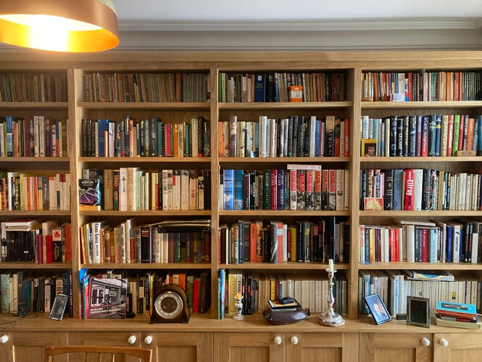 Richard's bookshelves