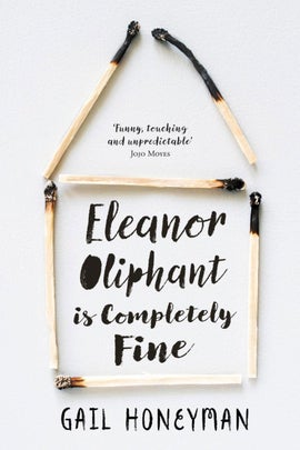 Book cover for Elinor Oliphant is Completely Fine