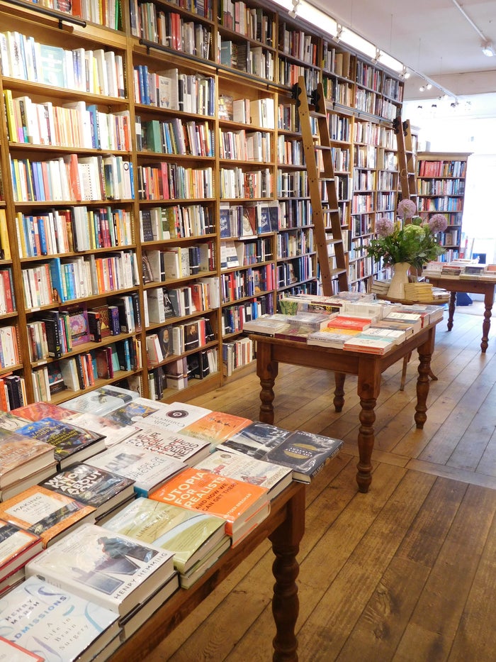 Topping & Co Bookshop interior