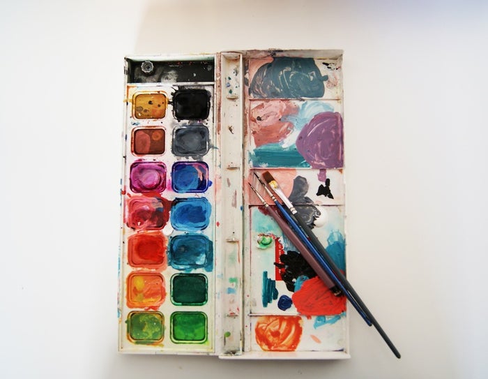artist's paintbox