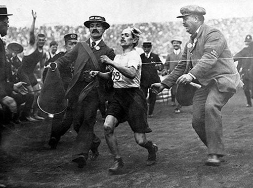 Dorando Pietri Olympics 1908