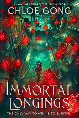fantasy fiction book reviews Book cover for Immortal Longings