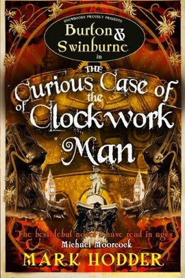 Book cover for The Curious Case of the Clockwork Man
