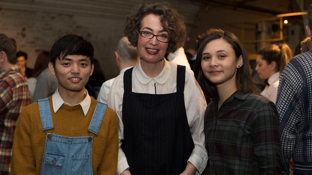 Mukahang Limbu, Kate Clanchy and Sophie Dunsby at the Picador Showcase 2018