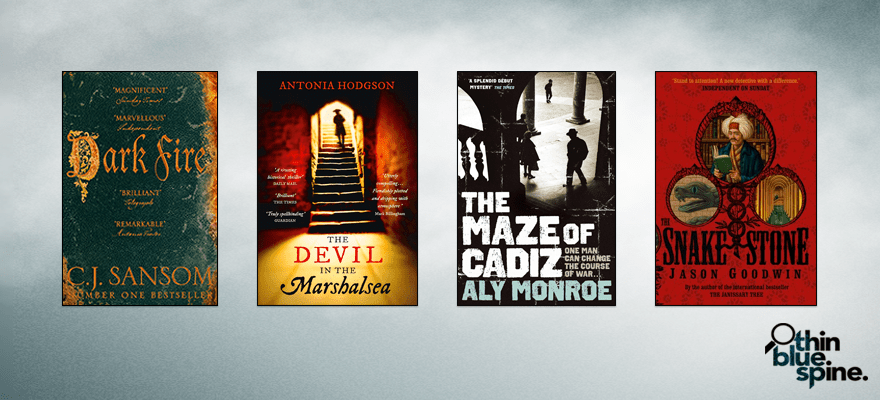 Dark Fire, The Devil in the Marshalsea, The Maze of Cadiz, The Snake Stone books
