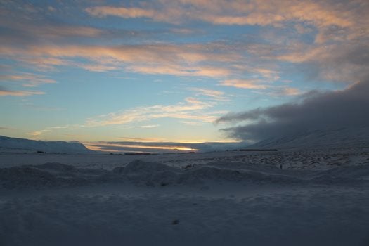 Looking inland from Skagafjörður.