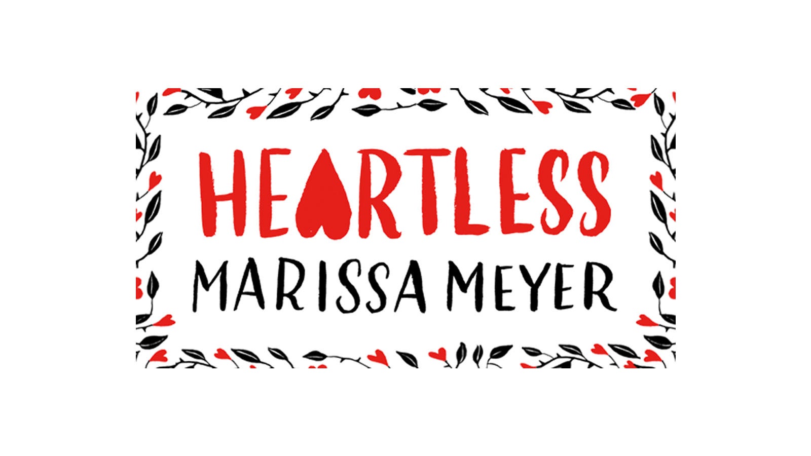 Section of Heartless book jacket