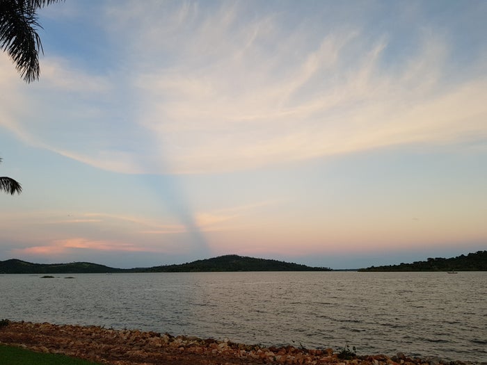 The view from Lake Victoria where the novel begins.