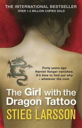 Book cover for The Girl With the Dragon Tattoo