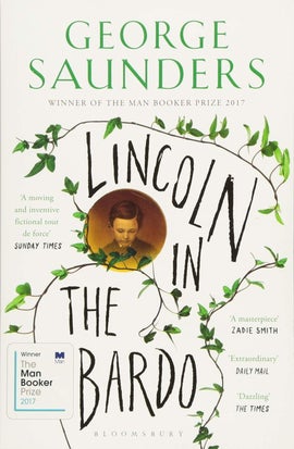 Book cover for Lincoln in the Bardo