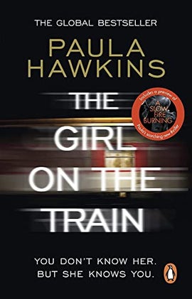 Book cover for The Girl on the Train