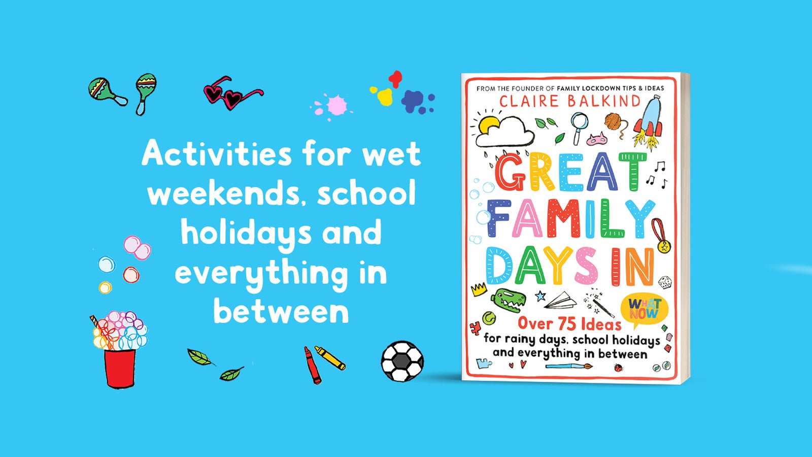 Great Family Days In book cover against a blue background