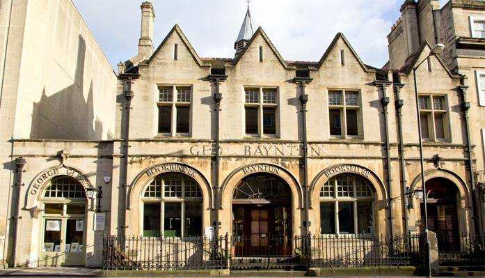 George Baynton bookshop exterior.
