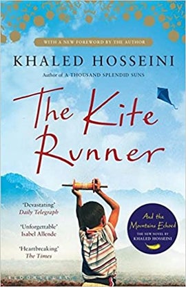 Book cover for The Kite Runner