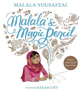 Book cover for Malala’s Magic Pencil
