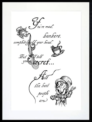 Eleanor Stuart Alice in Wonderland print