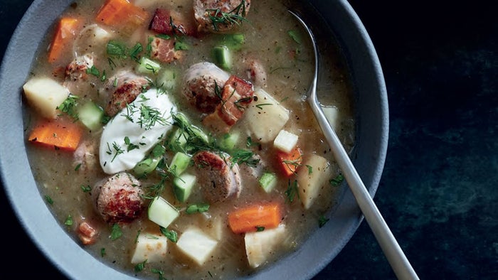 Bowl of Zurek, the Polish hangover soup 