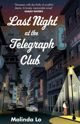 Book cover for Last Night at the Telegraph Club