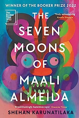 Book cover for The Seven Moons of Maali Almeida