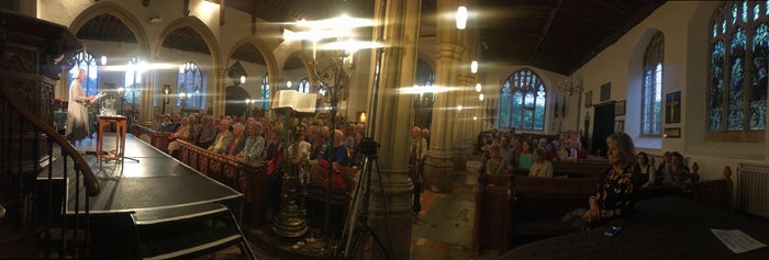 The interior of Aldeburgh Parish Church