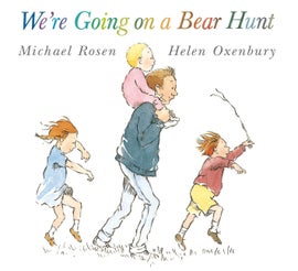 Book cover for We're Going on a Bear Hunt