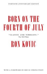 Book cover for Born on the Fourth of July