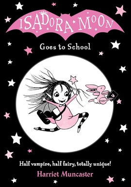 Book cover for Isadora Moon Goes to School 