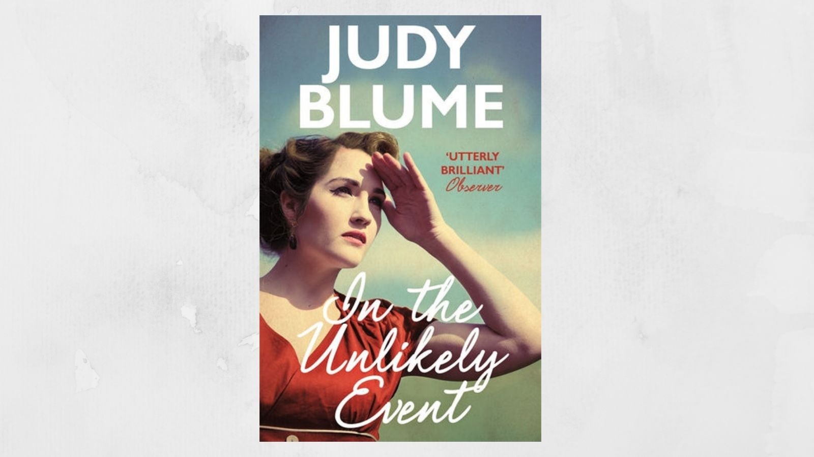 In the Unlikely Event Judy Blume book cover 