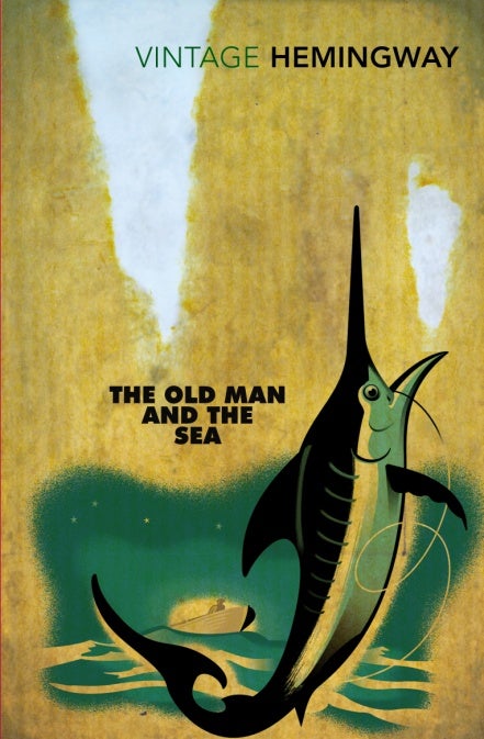 Book cover for The Old Man and the Sea