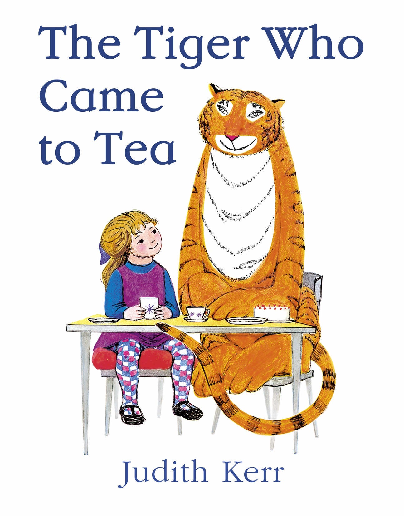 Book cover for The Tiger who Came to Tea