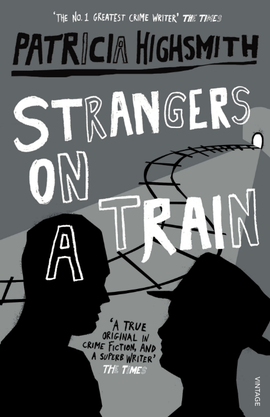Book cover for Strangers on a Train