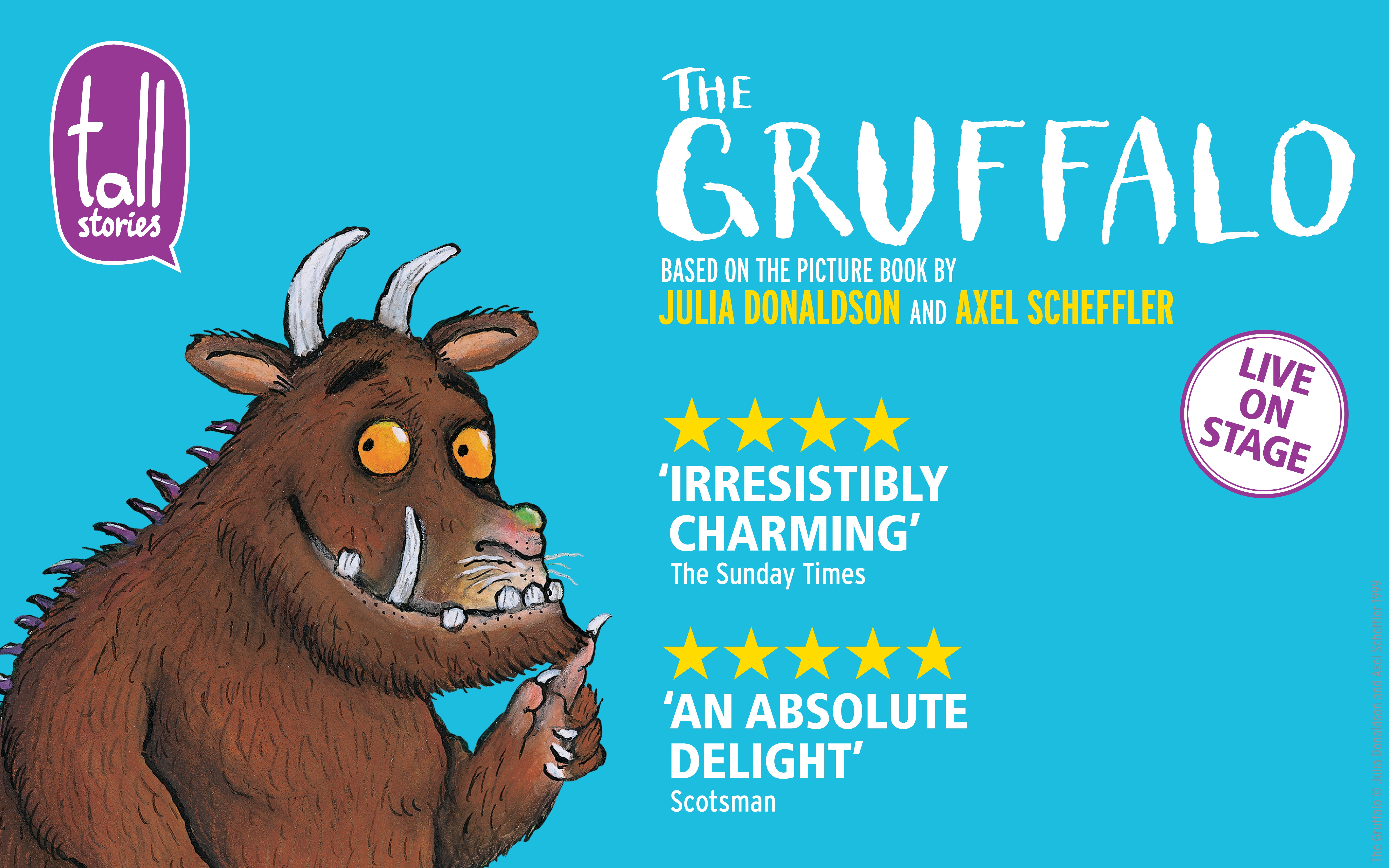 A poster of The Gruffalo UK Tour