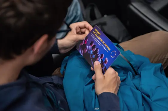 Foto: Landespresseagentur. Der Weg zu den EU-Wahlen (Rovereto).