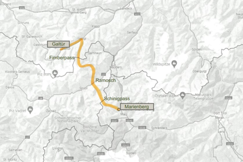 Interreg IT-AT CLLD Terra Raetica - Der Zinsweg zwischen Marienberg und Galtür
