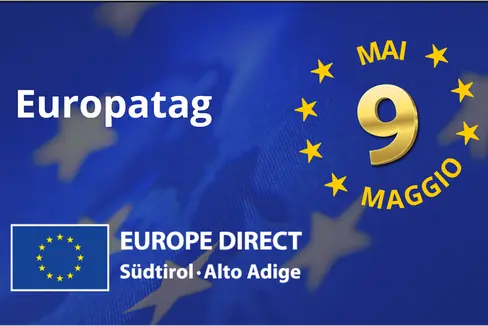 Grafik: Europatag Europe Direct Südtirol