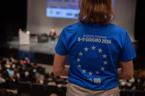 Foto: Landespresseagentur. Der Weg zu den EU-Wahlen (Rovereto).