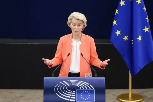 Foto: European Union 2025, la presidente della Commissione europea, Ursula von der Leyen