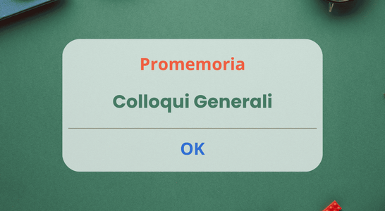 Colloqui Generali immagine copertina. Scuola Alberghiera C.Ritz Colloqui Generali immagine copertina. Scuola Alberghiera C.Ritz