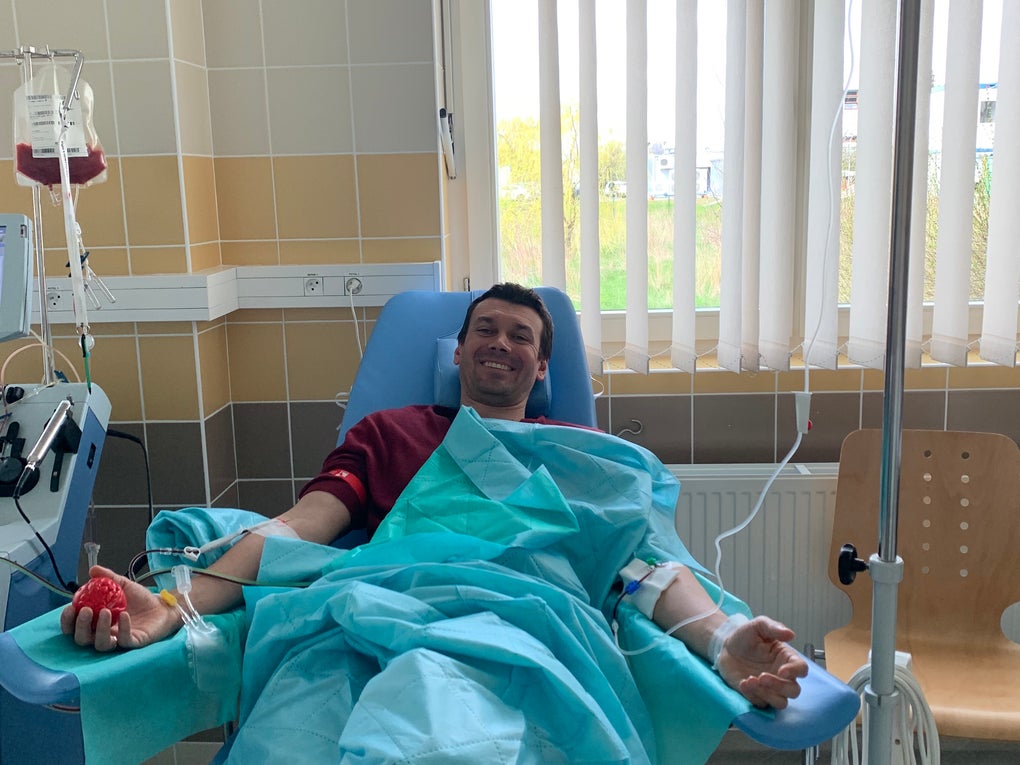 Krzysztof Małecki - Dawca komórek macierzystych Krzysztof Małecki - Dawca komórek macierzystych