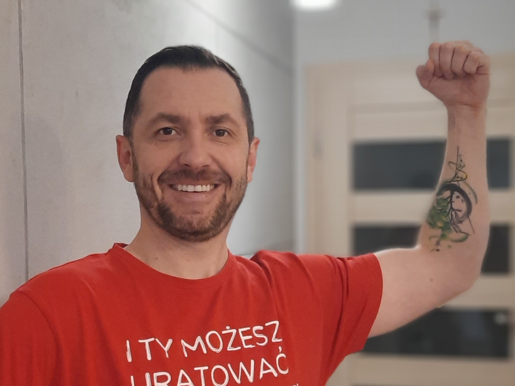 Konrad - Dawca szpiku Konrad - Dawca szpiku