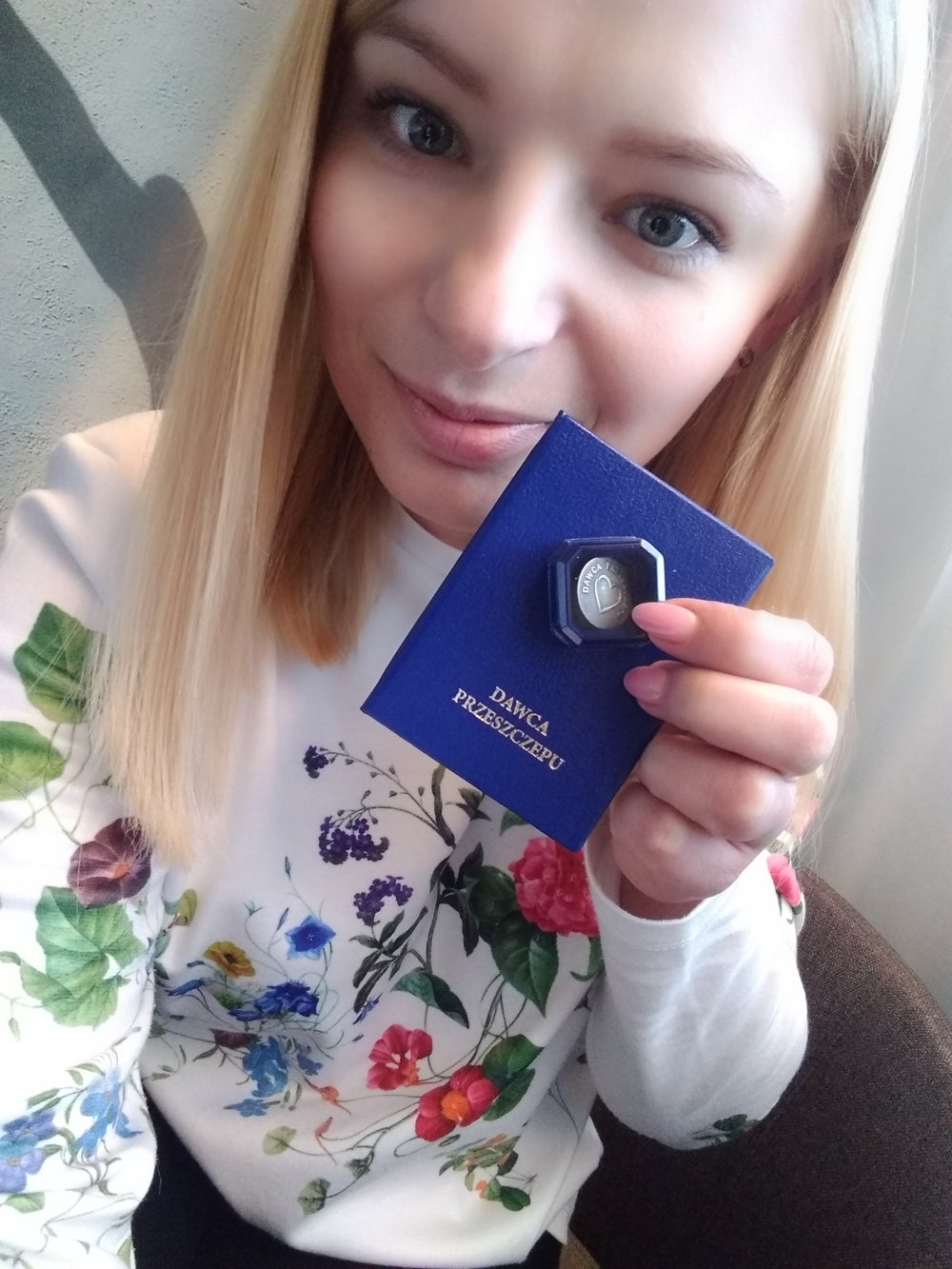 Wioletta oddała komórki macierzyste potrzebującemu przeszczepienia Pacjentowi. Wioletta oddała komórki macierzyste potrzebującemu przeszczepienia Pacjentowi.